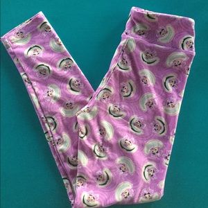 Alice in Wonderland Cheshire Cat leggings(LuLaRoe)